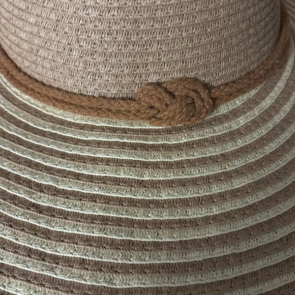 Panama Jack Wide Brim Straw Sun Hat preloved - Picture 3 of 5